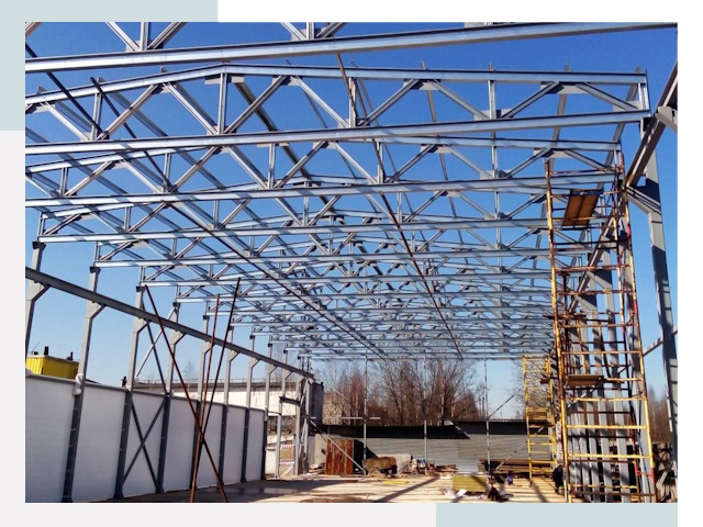 Строительство цехов в Элиста от 621 руб. под ключ