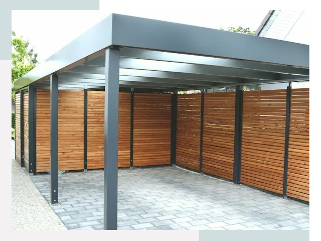 Навесы для парковки в Элисте