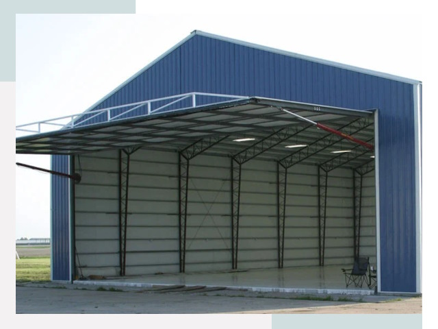 Прямо стенные ангары в Элисте