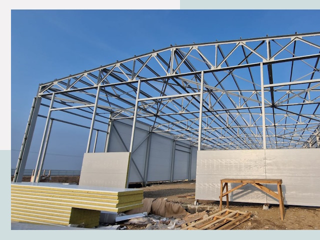 Утепленные ангары в Элиста от 621 руб. за м²