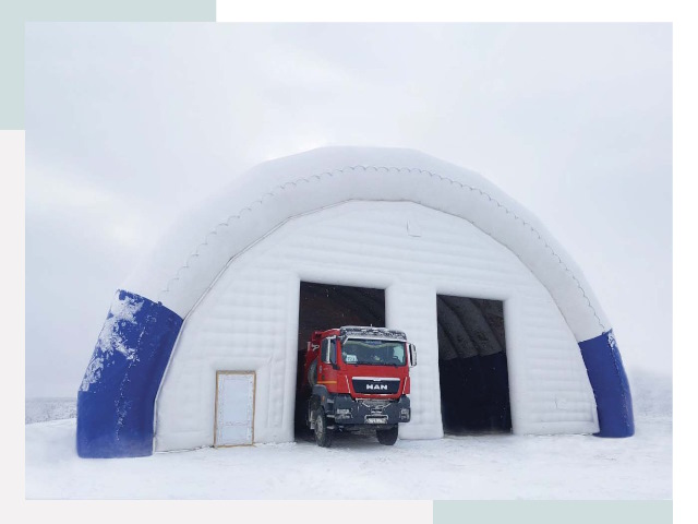 Мобильные ангары в Элисте