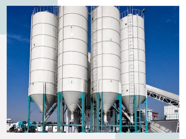 Строительство цементных силосов в Элисте