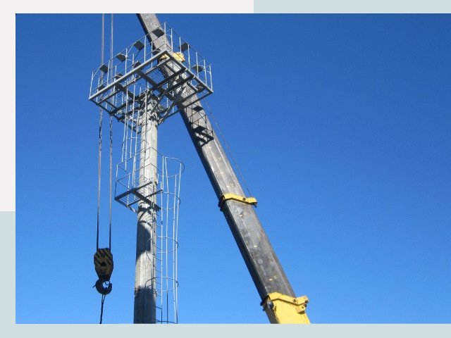 Монтаж осветительных мачт в Элиста от 621 руб.