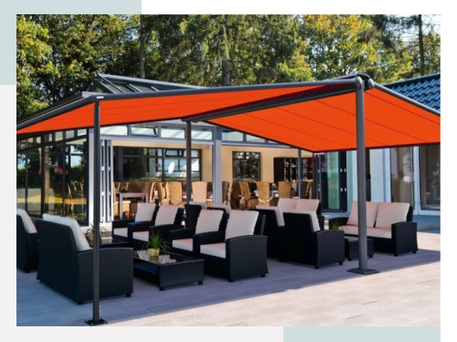 Навесы для кафе и ресторанов в Элисте