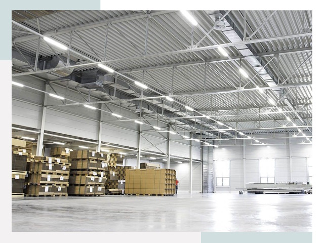 Освещение ангаров в Элисте