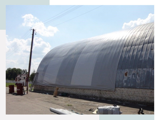 Ремонт ангаров в Элисте