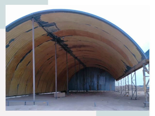 Реконструкция ангаров в Элисте