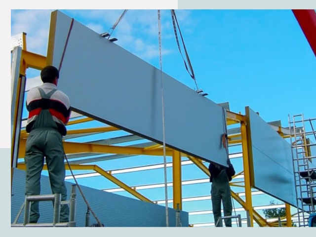 Монтаж сэндвич-панелей в Элисте от 621 руб.